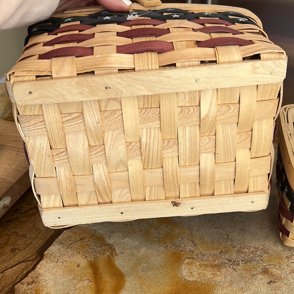 Red White & Blue Basket - Picture 6 of 8